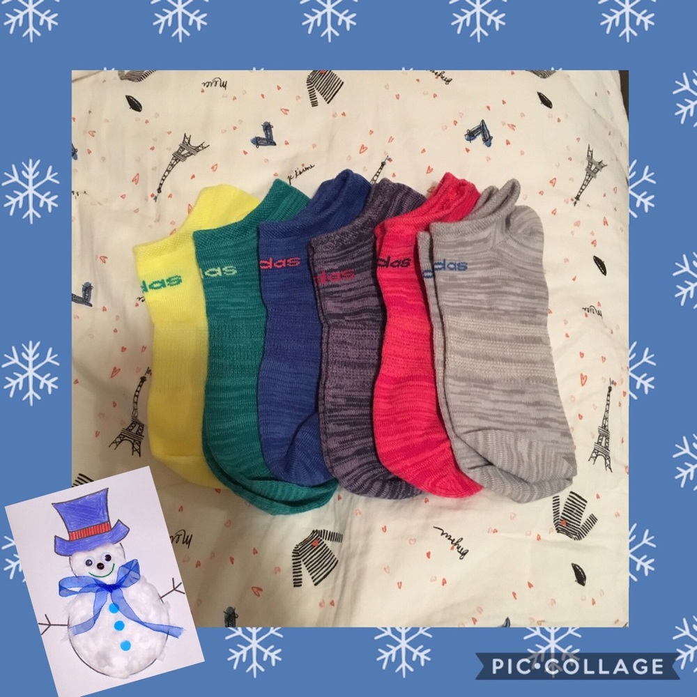 Brand new adidas ankle socks & you get all.